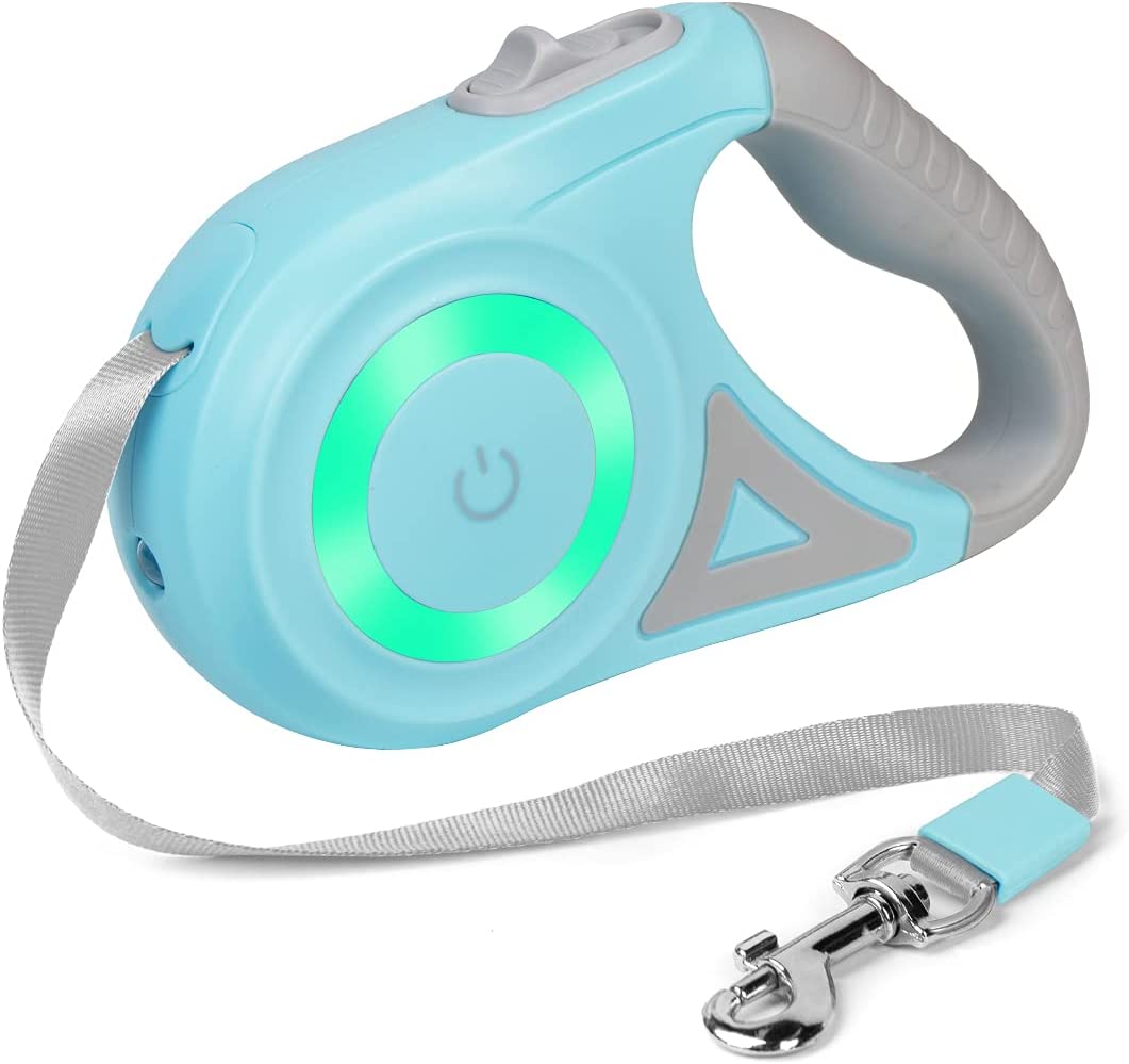 Retractable Dog Leash With Light