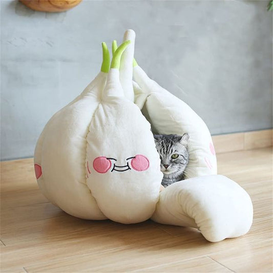 Garlic Cat bed