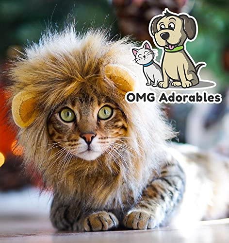 Lion Mane Cat Wigs For Halloween