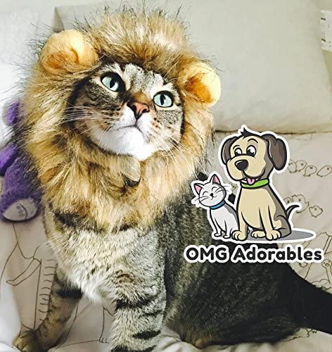 Lion Mane Cat Wigs For Halloween