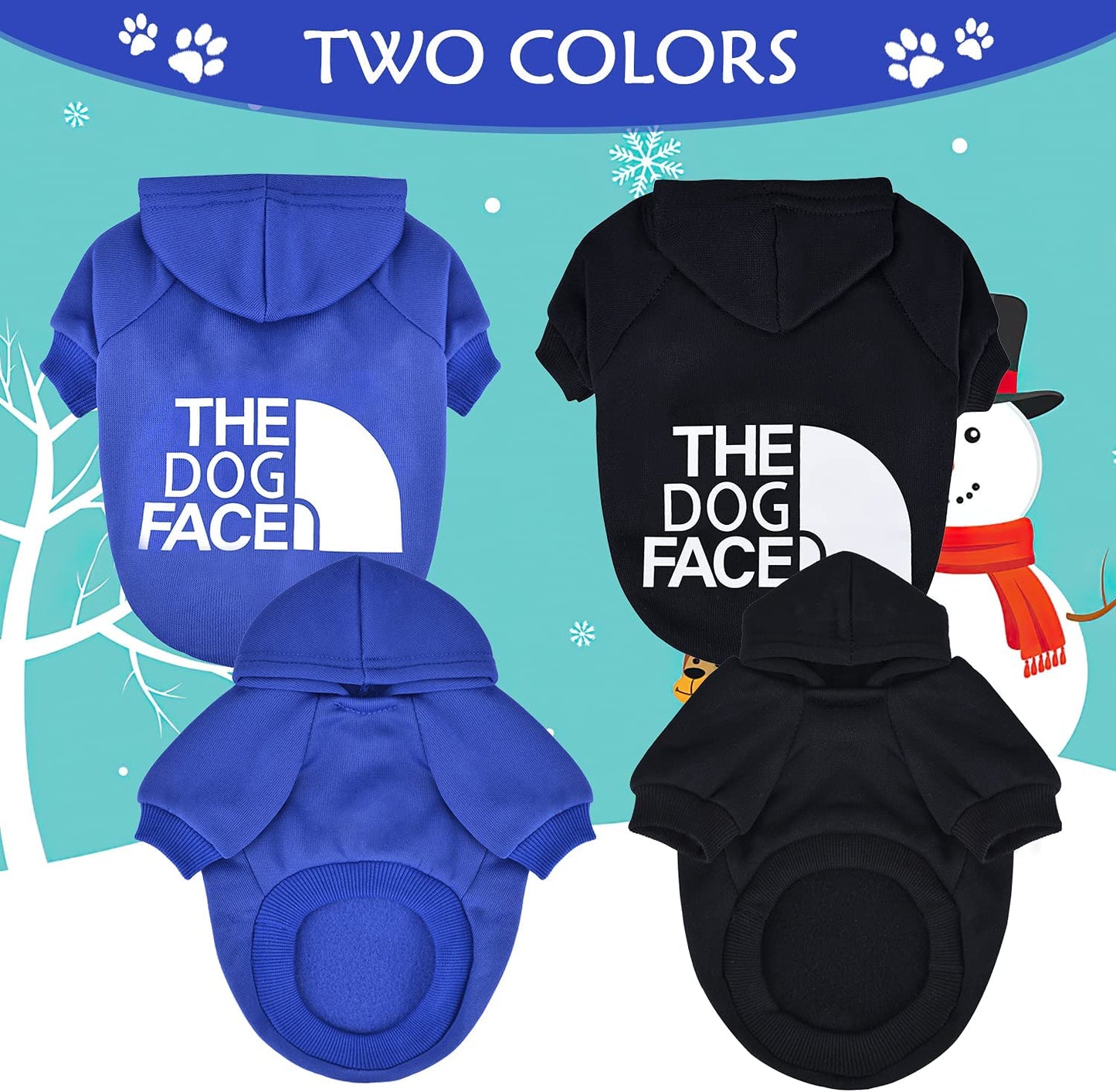 The Dog Face™ Winter Dog Hoodie