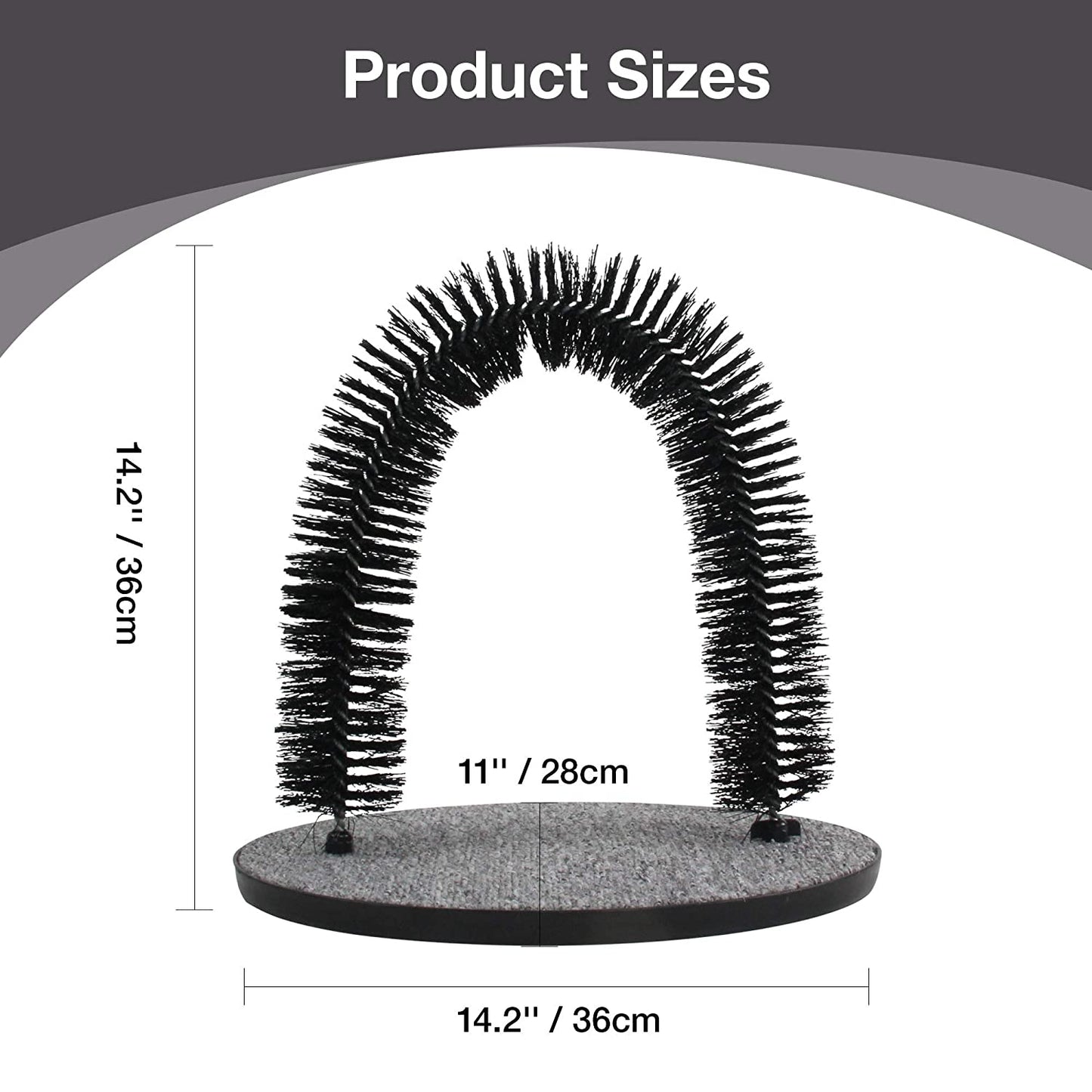 Cat Arch Groomer Scratcher