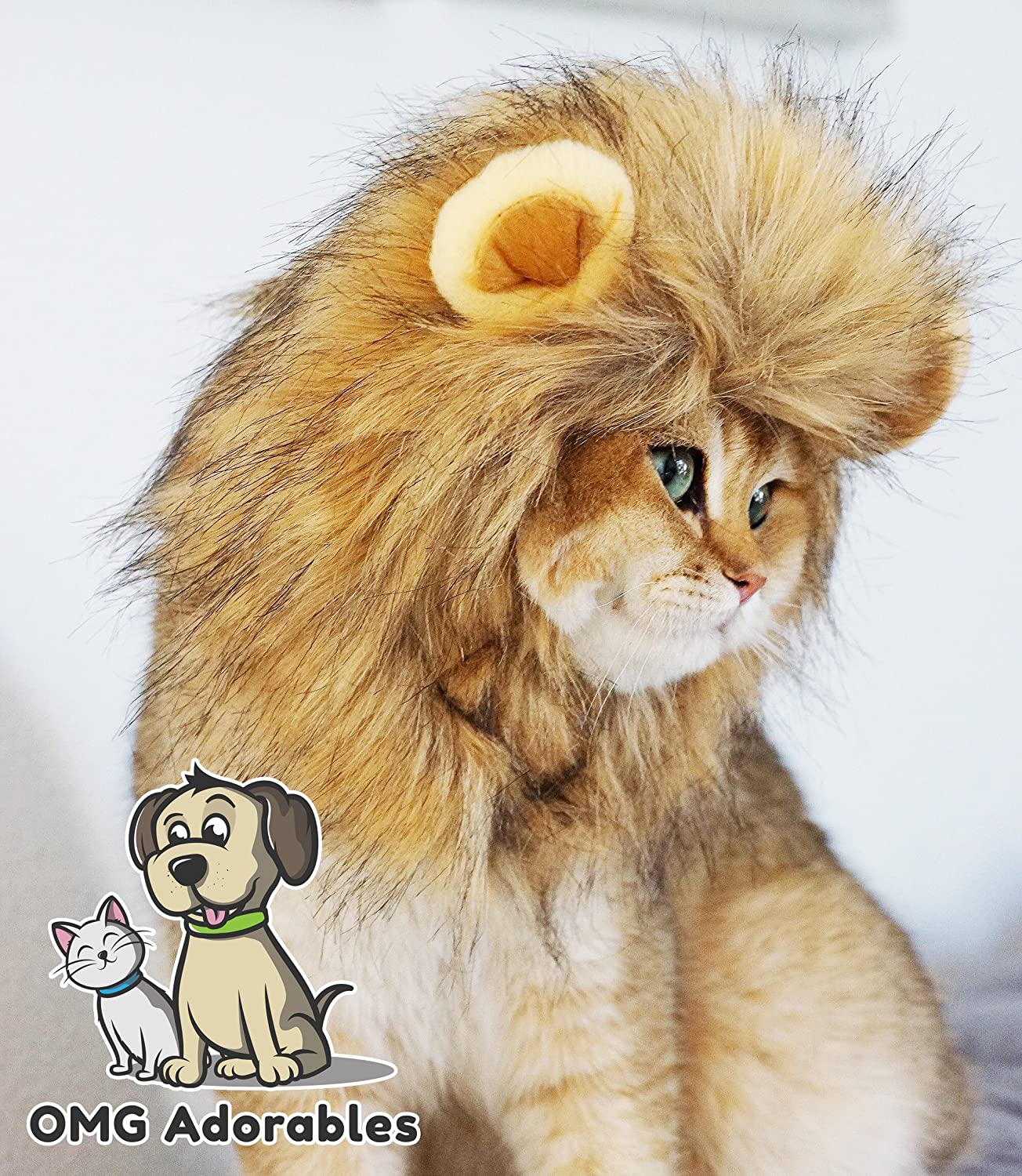 Lion Mane Cat Wigs For Halloween