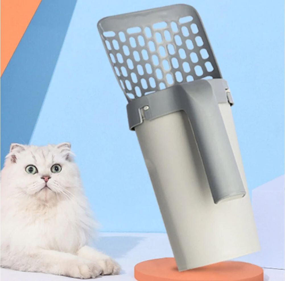 Premium Integrated Cat Litter Scoop