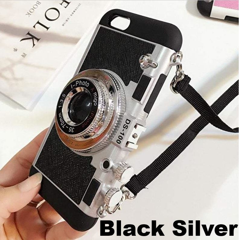 Vintage Camera Phone Case Emily in Paris 3D Vintage Camera iPhone & Samsung Case - Dealbagco