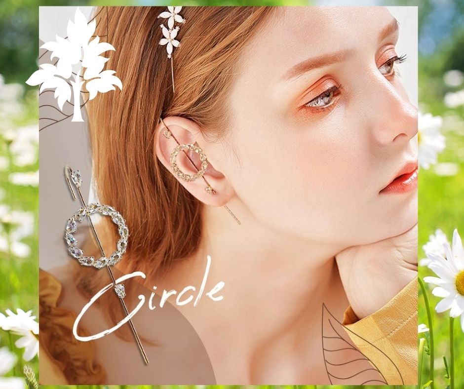 Crawler Hook Earring Luxury Ear Wrap Crawler Hook Earrings - DealbagcoCircle