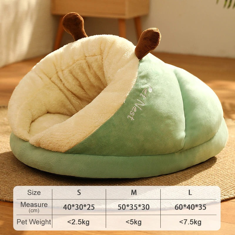 Plush Cat Winter Bed