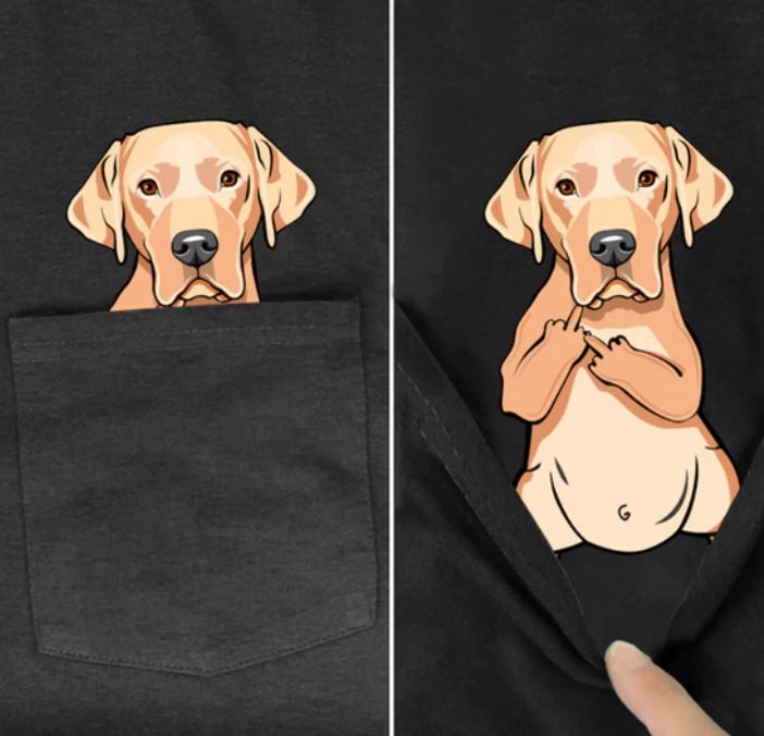 One FXXX Dog Pocket T-shirt