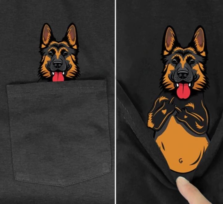 One FXXX Dog Pocket T-shirt