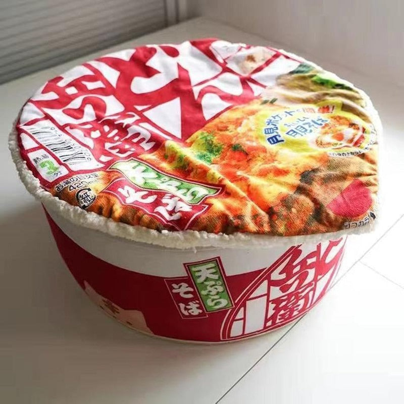 Japanese Ramen Noodle Cup Dog  Bed