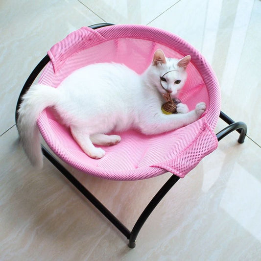 Luxury Elevated Cat Hammock Bed