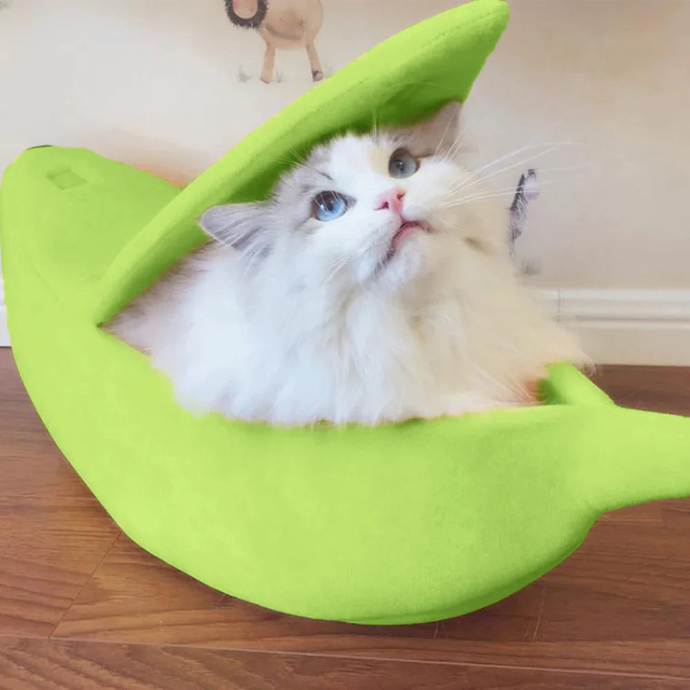 Banana Cat Bed