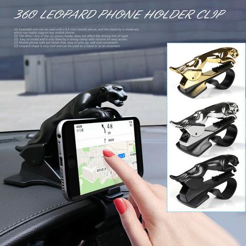 Leopard Dashboard Car Phone Holder - Dealbagco