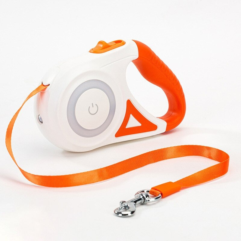 Retractable Dog Leash With Light