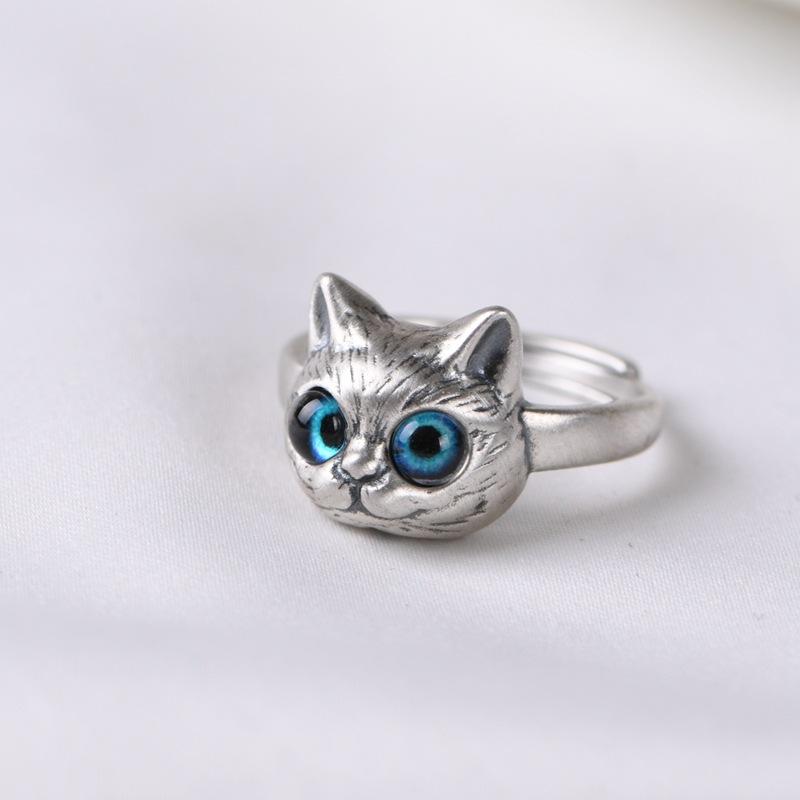 Fortune Cat, Smiley Cat & Hug Me Cat Ring