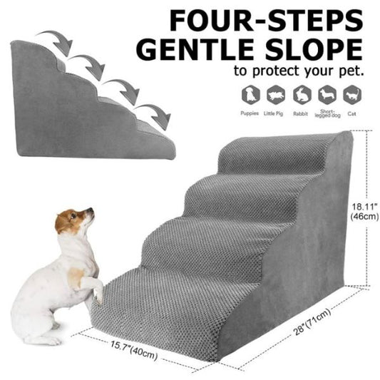 PetStair High Density Foam Dog Ladder Steps