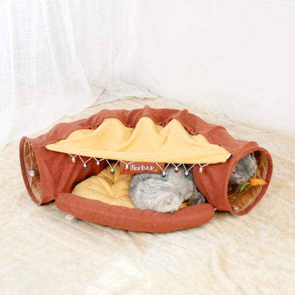 Cat Tunnel Bed