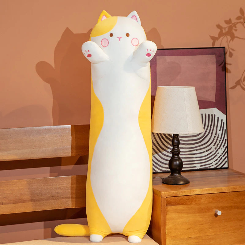 Long Cat Squishmallow Pillow