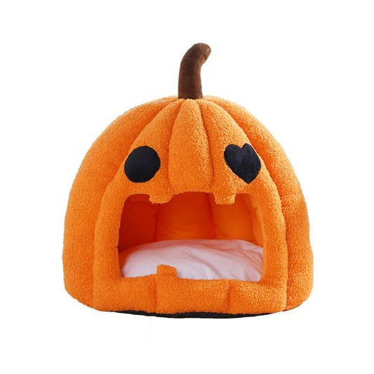 Halloween Pumpkin Cat bed