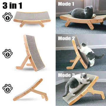 Multi Function Cat Scratching Board Bed