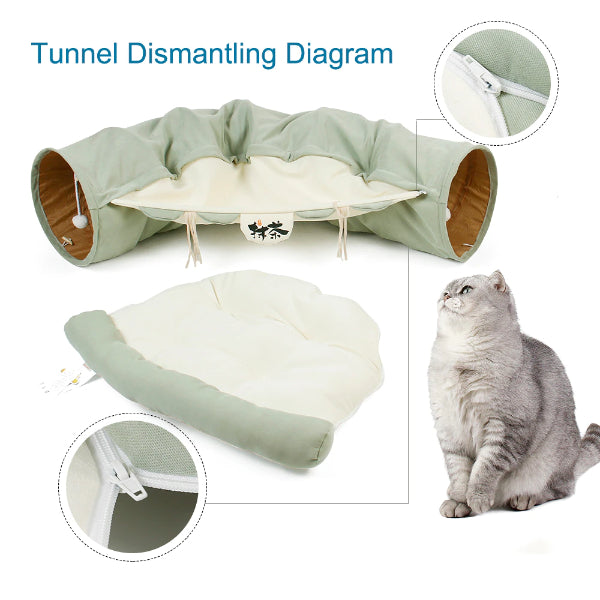 Cat Tunnel Bed