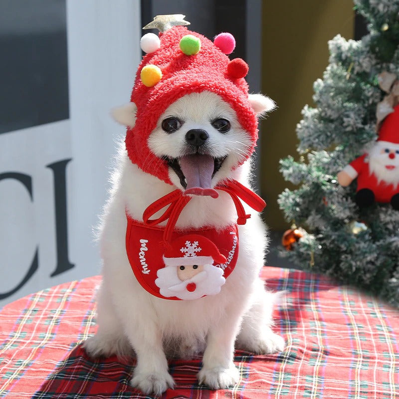 Funny Christmas Dog Costume