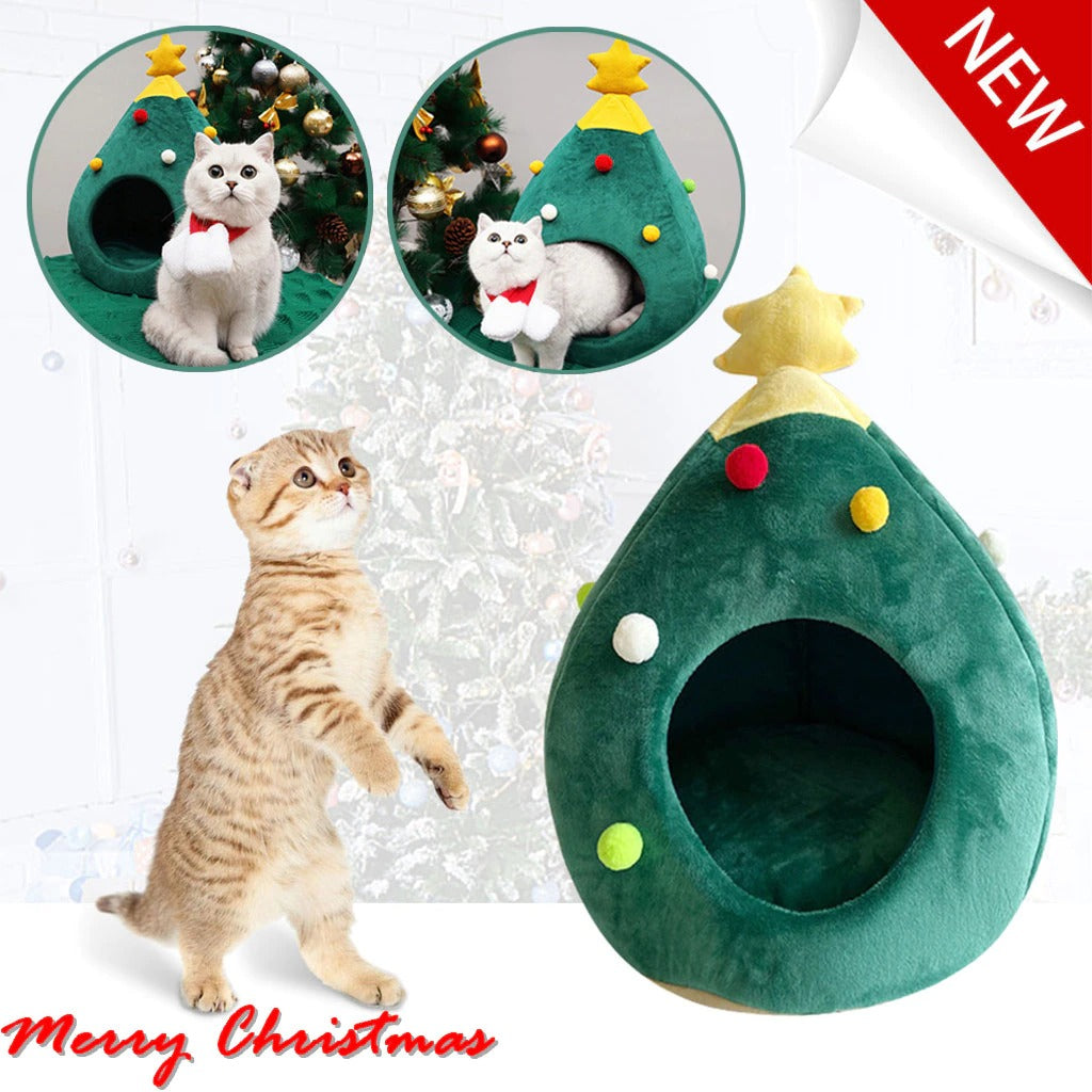 Christmas Tree Cat Bed ( LIMITED EDITION)