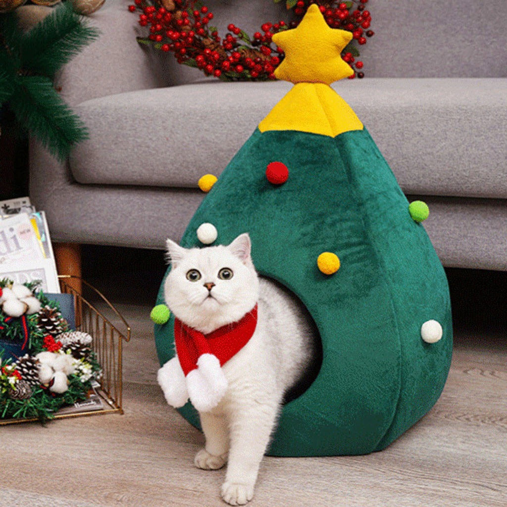 Christmas Tree Cat Bed ( LIMITED EDITION)