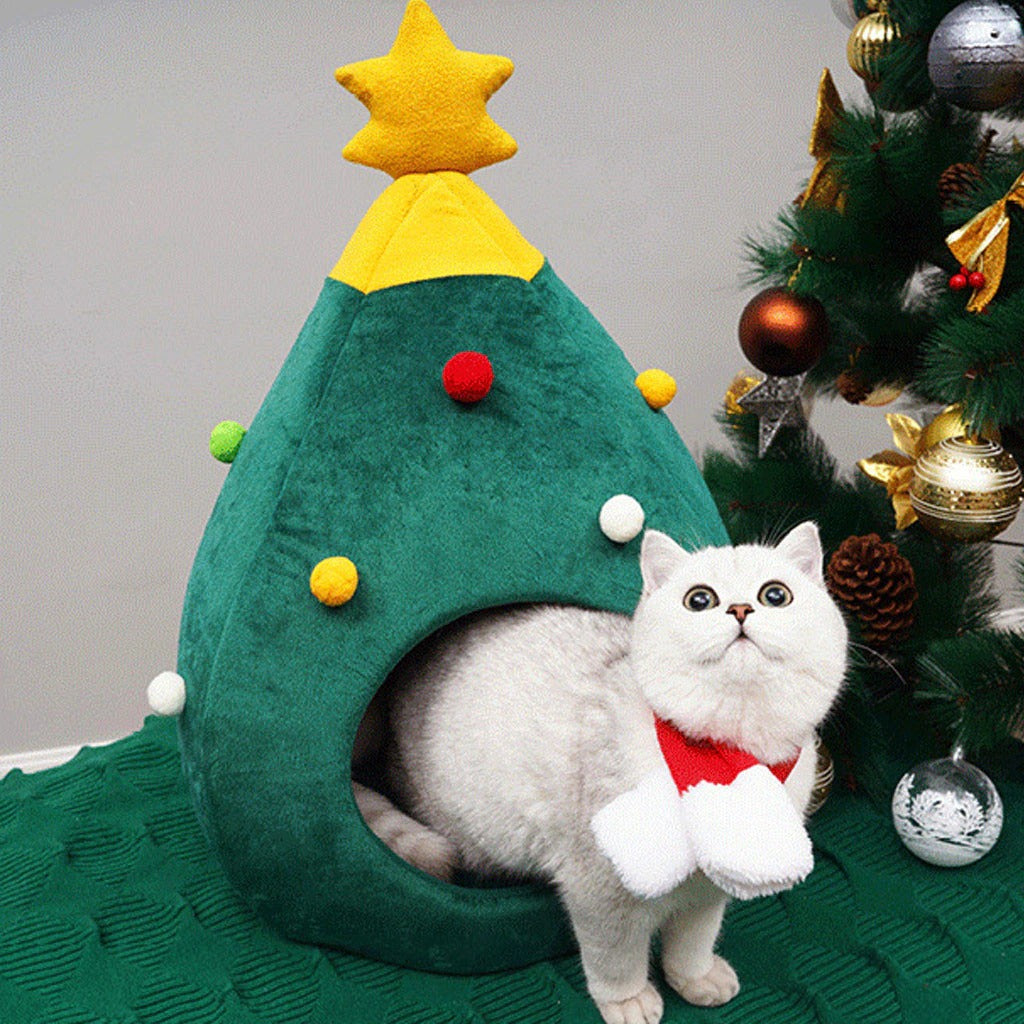 Christmas Tree Cat Bed ( LIMITED EDITION)