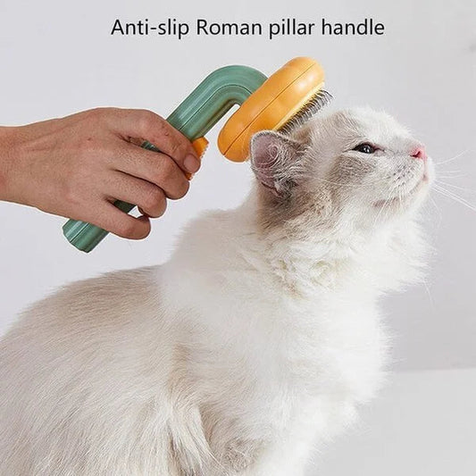Pumpkin Self Cleaning Cat Brush ( ONLY $11.99)