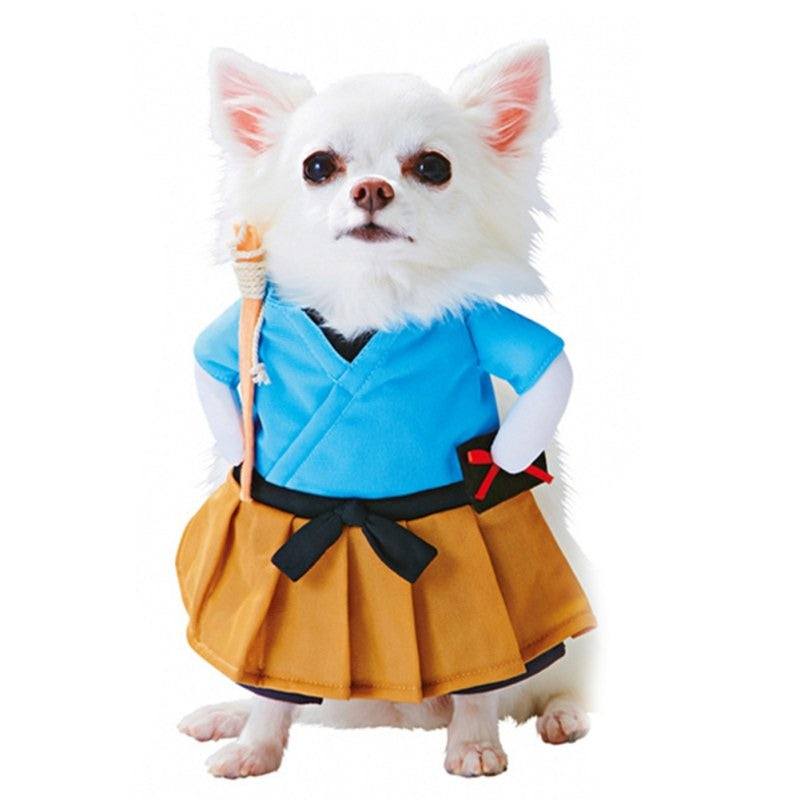 Samurai Cat Dog Halloween Costume