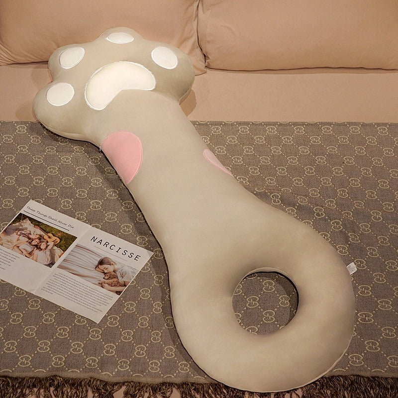 Kawaii Long Cat Paw Full Body Pillow