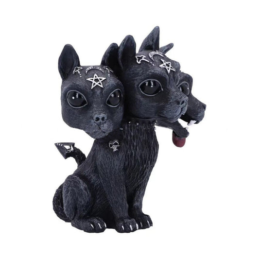 Handmade Three-Headed Dog Resin Crafts Resin Statue Magic Three-Headed Dog