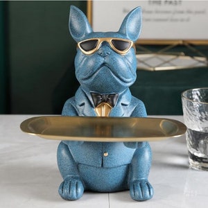 Nordic French Bulldog Stature Ornament Piggy bank