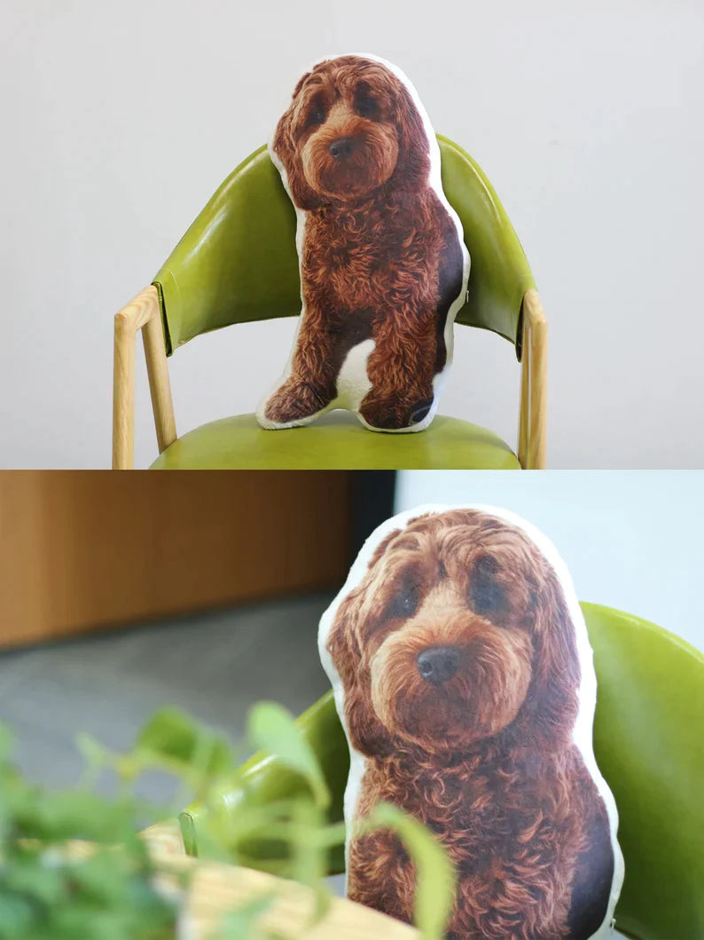 Personalized Pet 3D Portrait Stuffed Pillow