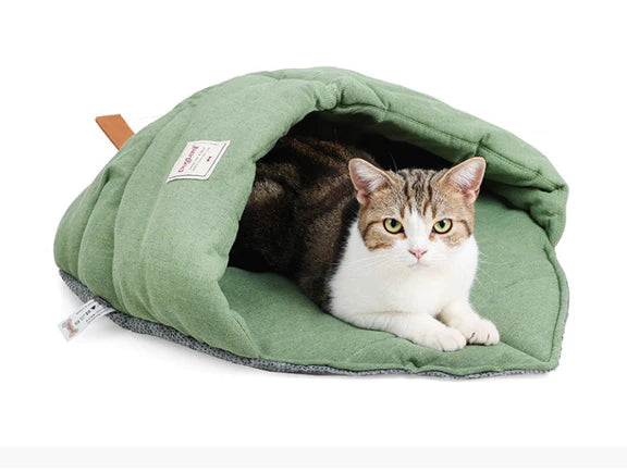 Cat Leaf Shape Cave Bed